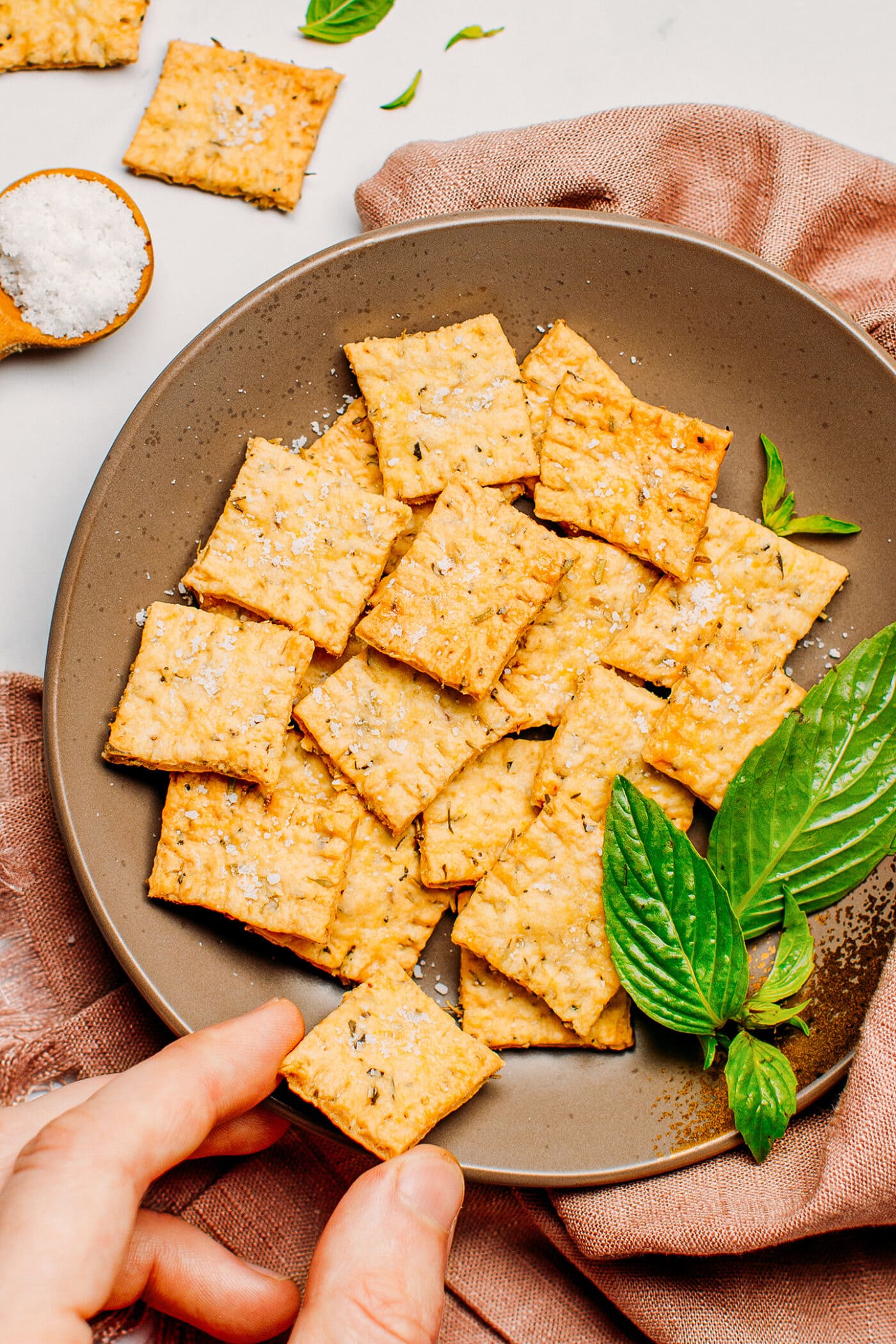 Herb & Sea Salt Crackers